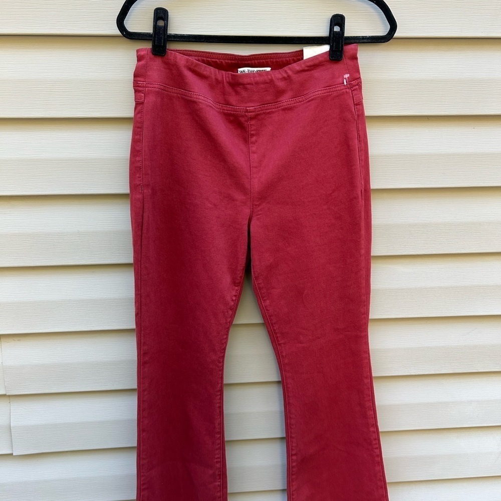 NEW We The Free Medium - In My Feelings mid rise crop boot kick flare pants